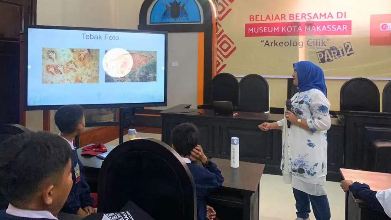 Disbud Makassar Gelar Belajar Bersama di Meseum Diikuti 8 Sekolah Dasar