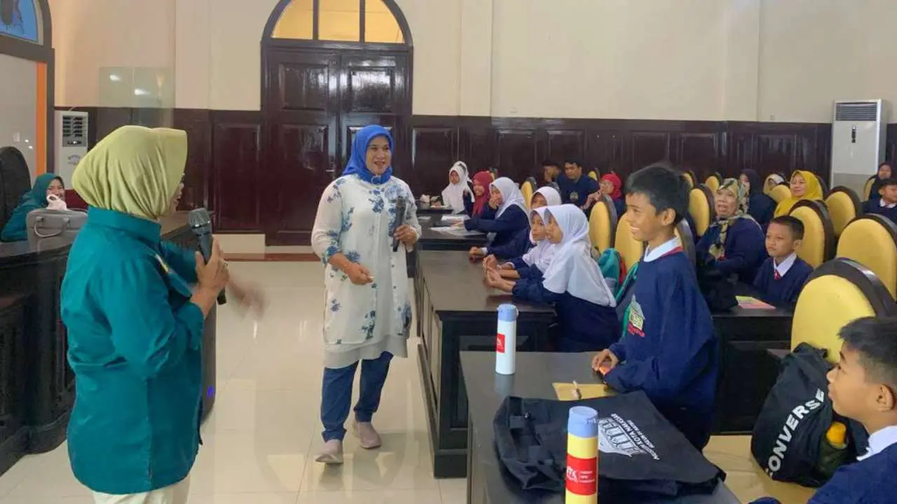 Disbud Makassar Gelar Belajar Bersama di Meseum Diikuti 8 Sekolah Dasar