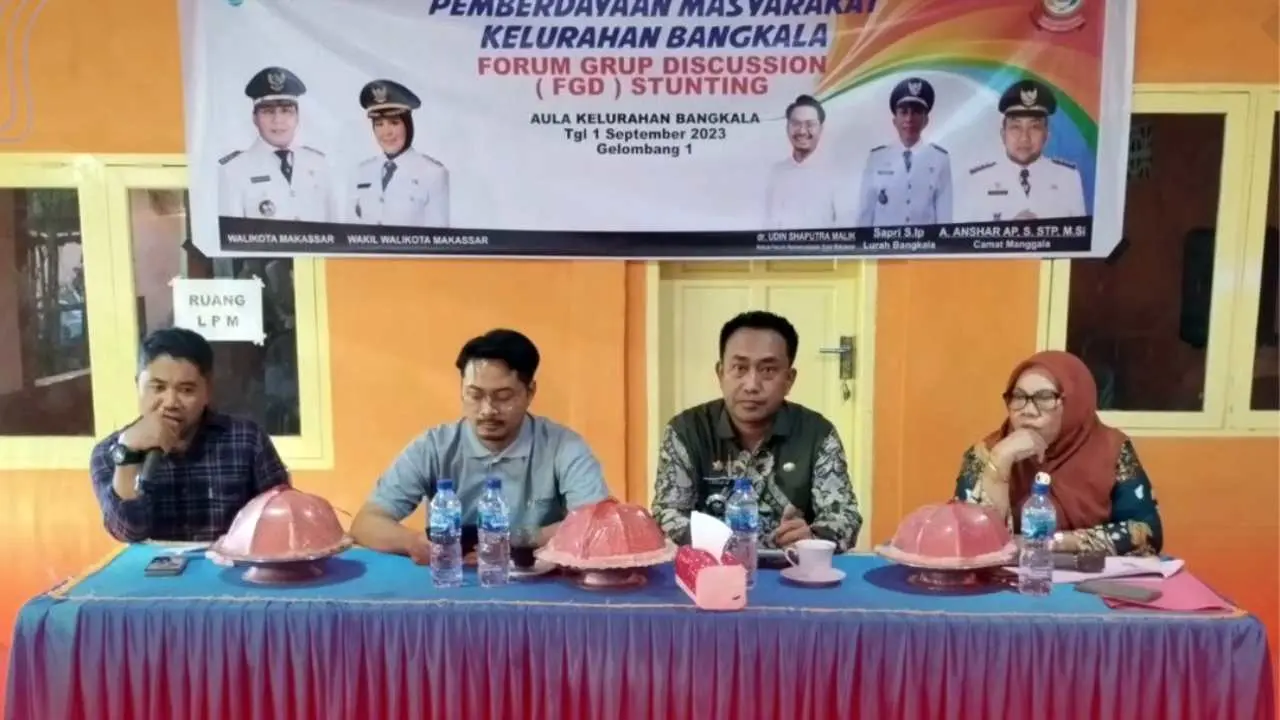 Camat Manggala Meminta Peserta FGD Menjadi Perpanjangan Tangan Pemerintah