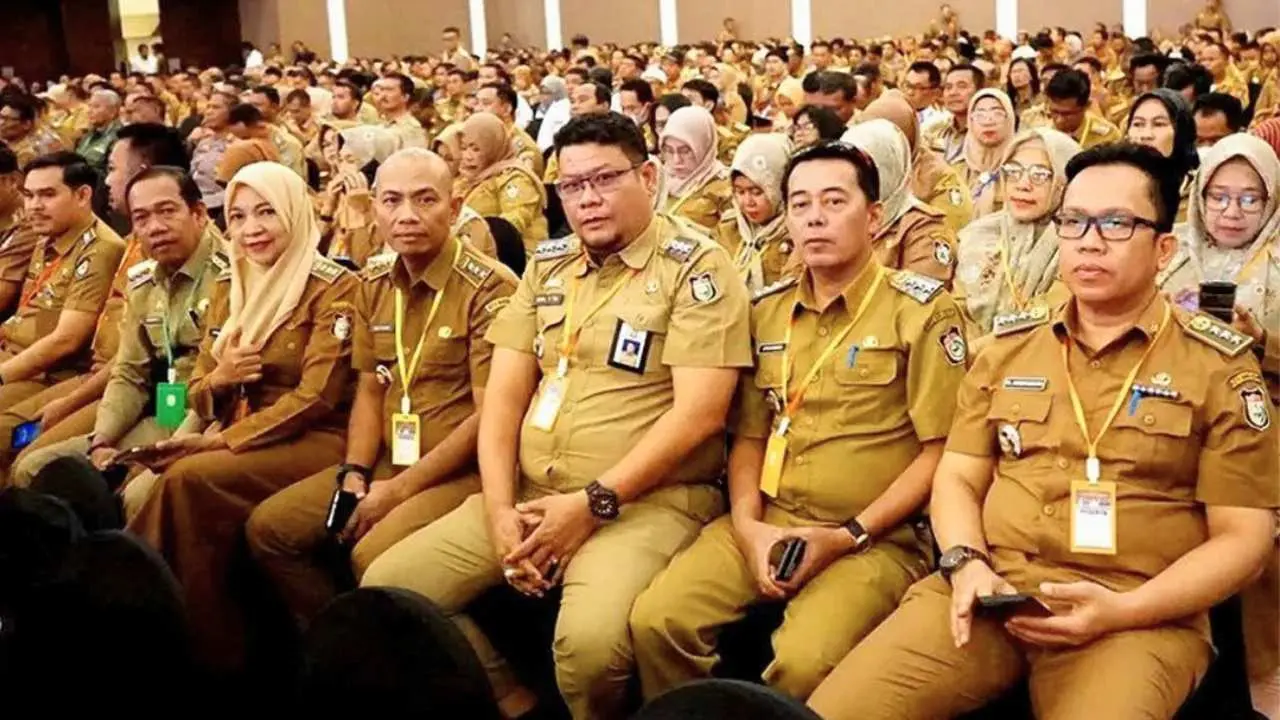 Camat Tamalate Bersama Jajaran Lurah Hadiri Rakor Forkopimda Sulsel