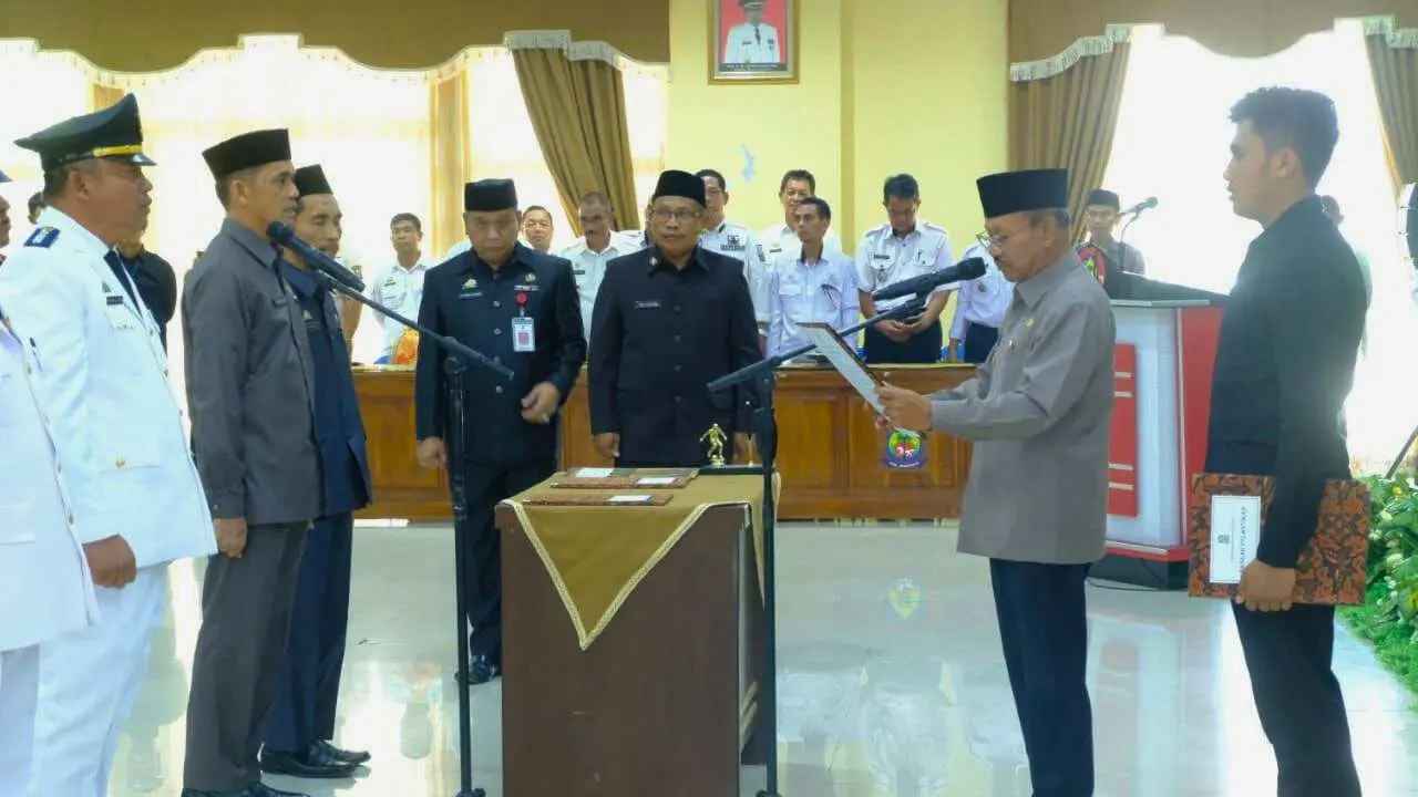 Diakhir Masa Jabatannya, Bupati Jeneponto Lakukan Mutasi Besar-besaran, Ini Daftarnya!