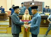 Hadiri Paripurna DPRD, Bupati Jeneponto Pamitan ke Anggota Dewan