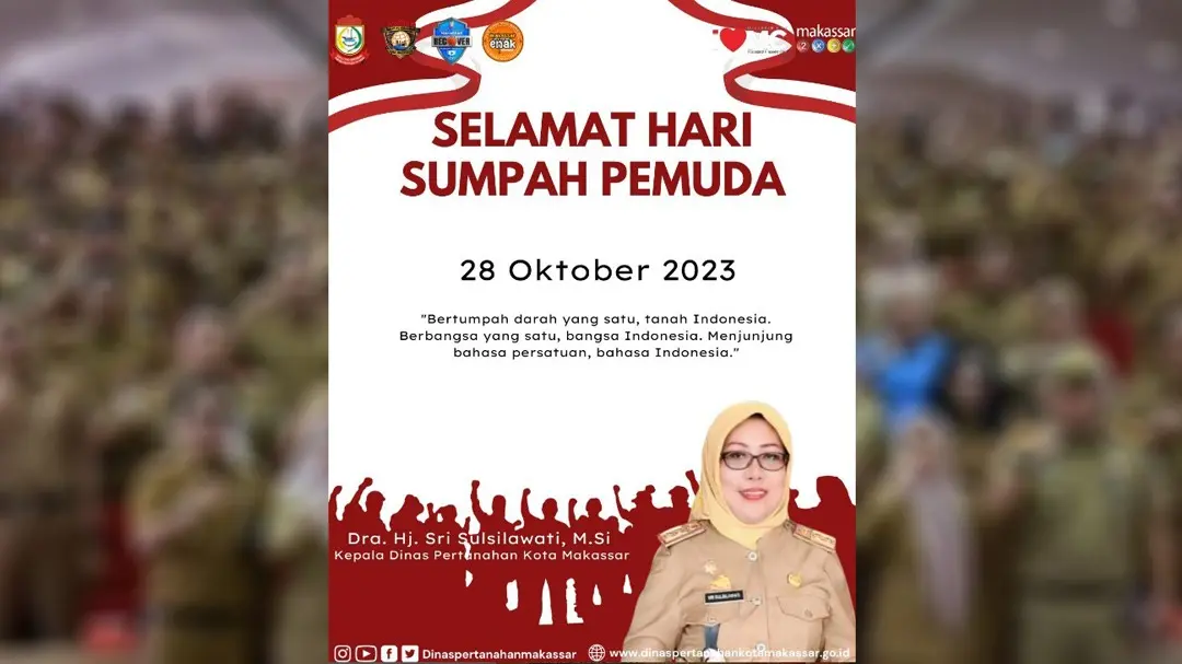 Momen Hari Sumpah Pemuda Kadistan Makassar Ajak Bangkitkan Semangat Pemuda