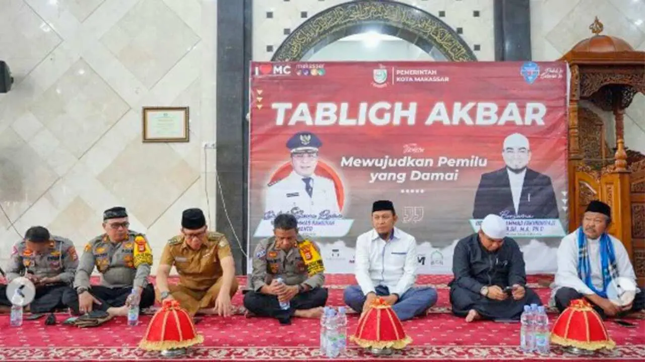 Camat Rappocin Berharap Melalui Tabliqh Akbar Masyarakat Ikut Menjaga Persatuan dan Kesatuan