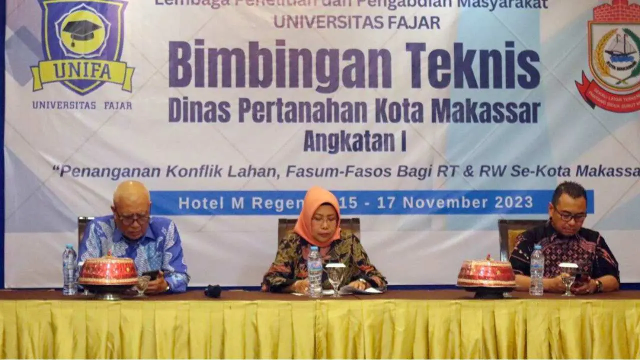 Kadis Pertanahan Makassar Sebut Hanya 1 Persen Fasum Jalan yang Bersertipikat