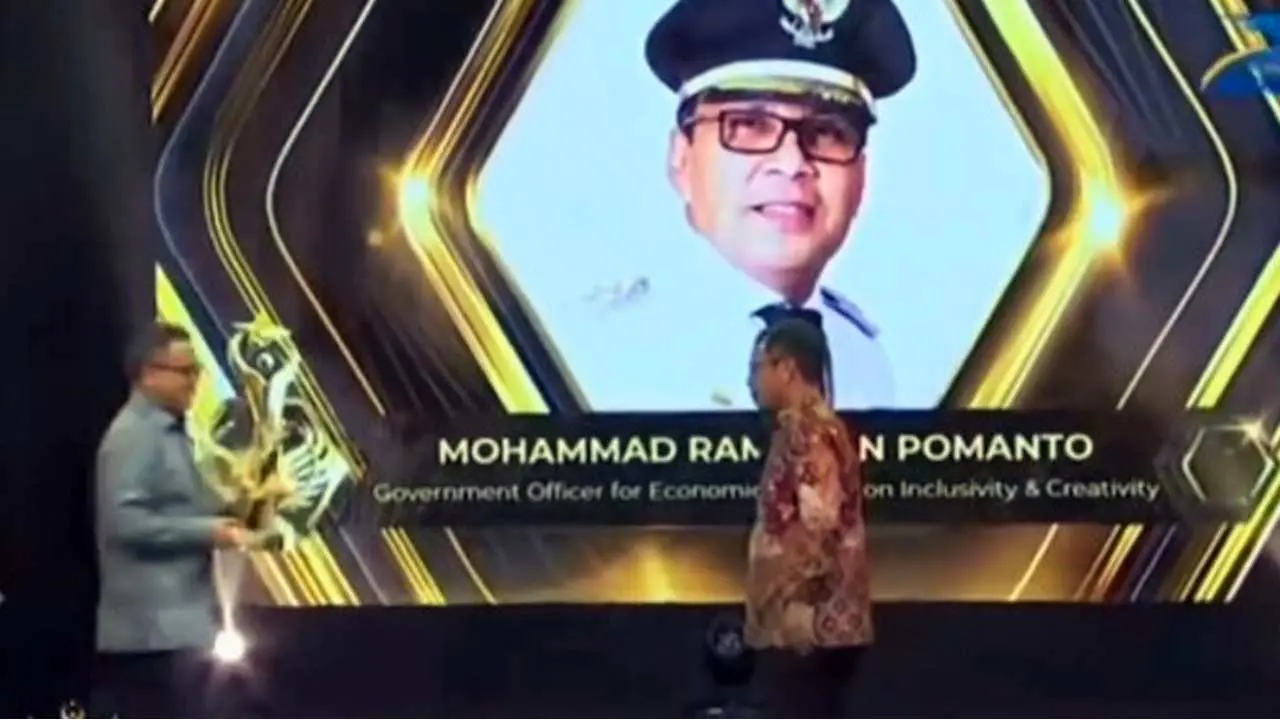 Distan Ucapkan Selamat Atas Diperolehnya Penghargaan People of The Year 2023 Wali Kota Makassar