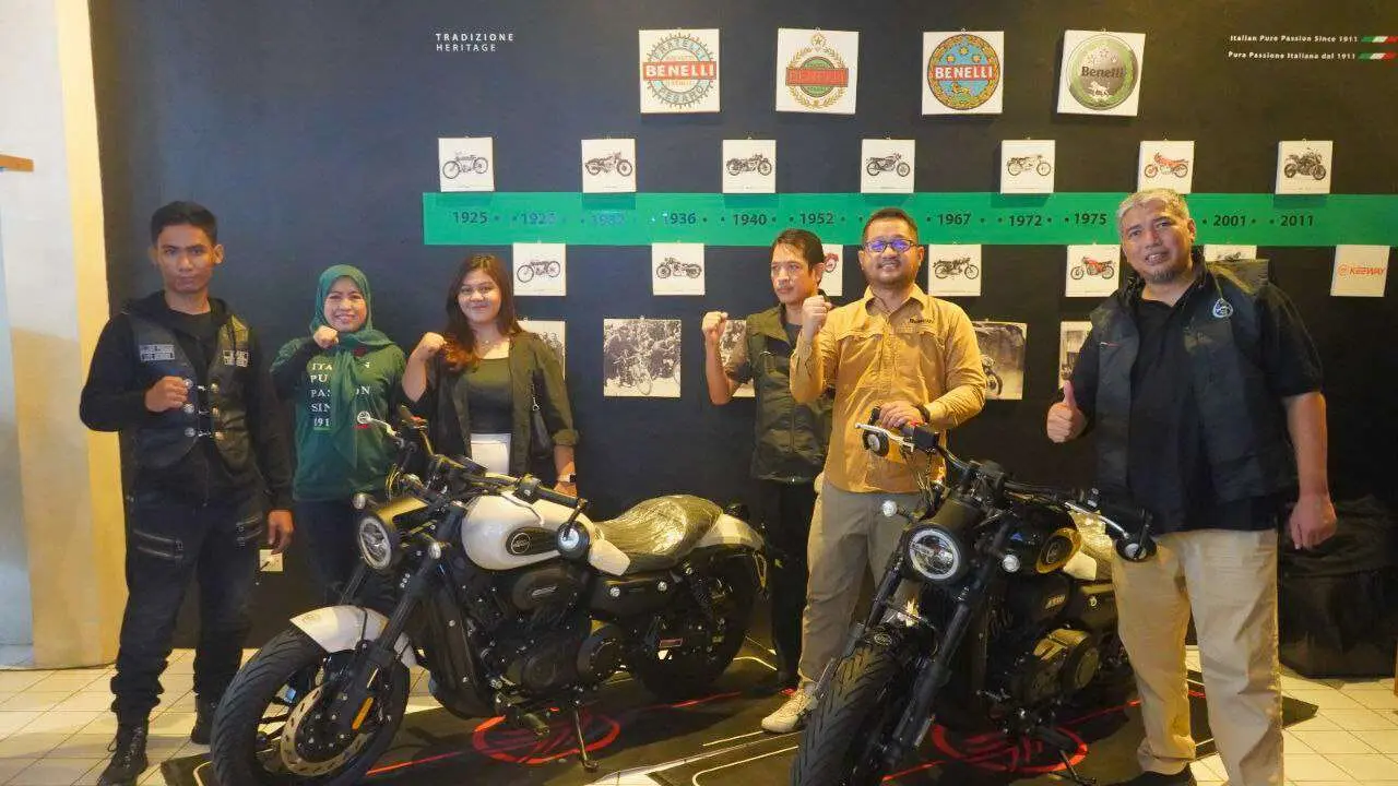 Tutup Akhir Tahun, Kalla Kars Gelar Benelli Day Sekaligus Luncurkan Keeway Benda V252C