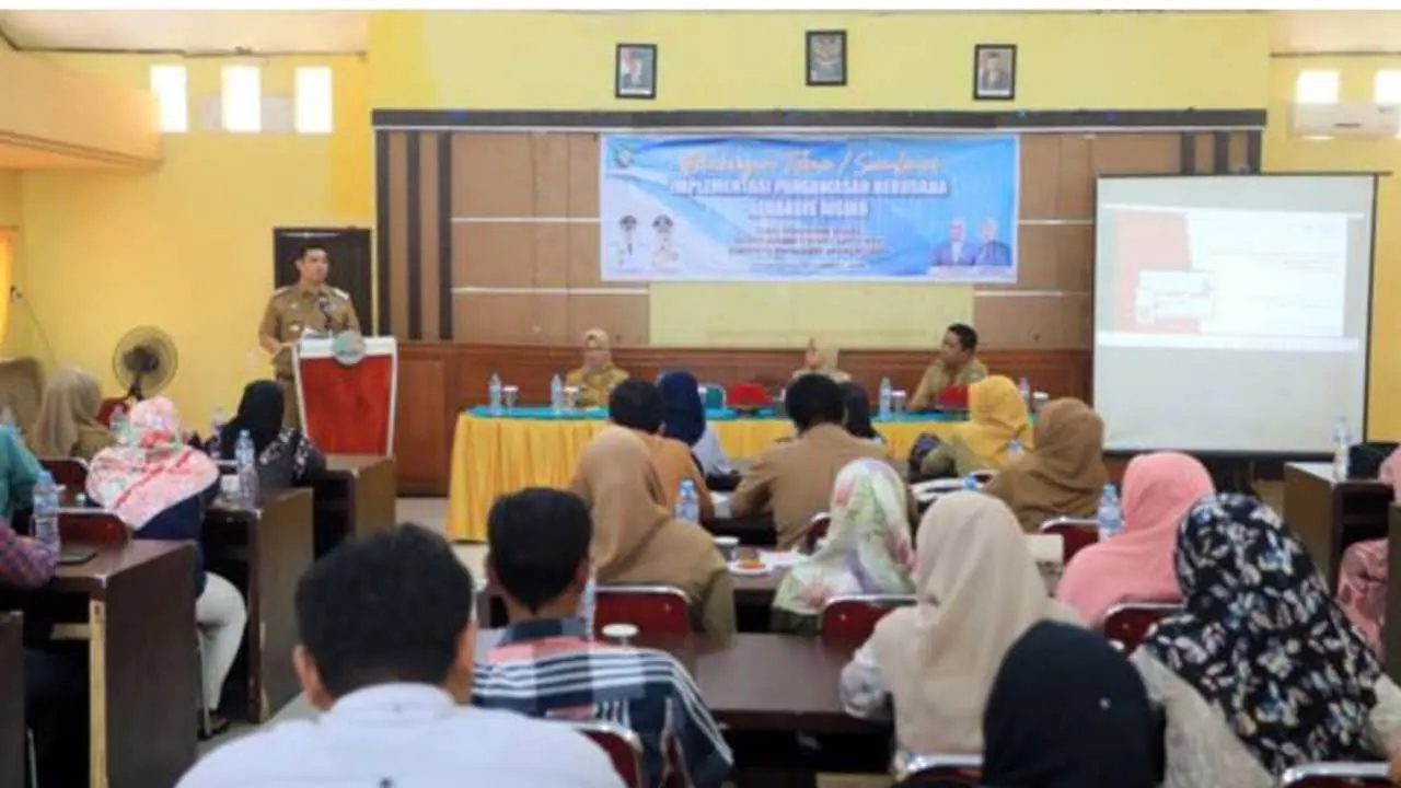 Bupati MYL Buka Bimtek OSS-RBA untuk UMKM