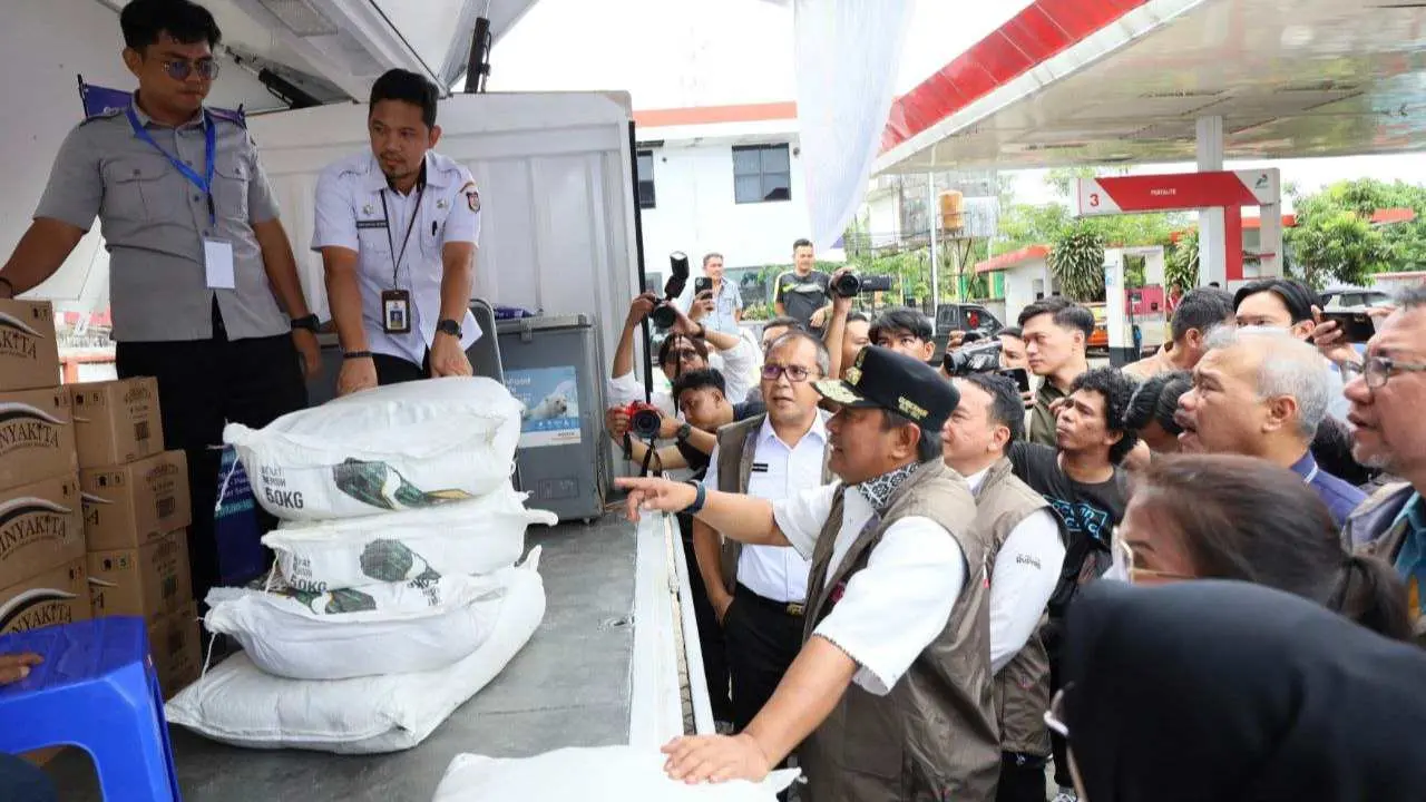 Cegah Kenaikan Inflasi Jelang Nataru, Pj Gubernur-Walikota-TPID Cek Harga Komoditi di Pasar Pannampu