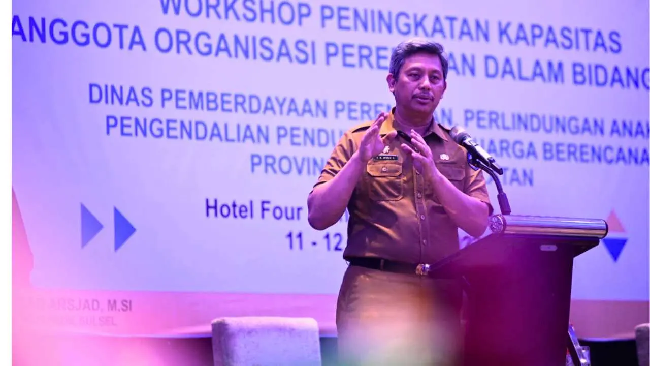 Workshop DWP, Pj Sekda Sulsel Paparkan Peran Perempuan dalam Politik