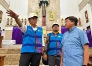 Pastikan Keandalan Jelang Nataru, PLN Tinjau Langsung Kesiapan Pasokan Listrik di Gereja