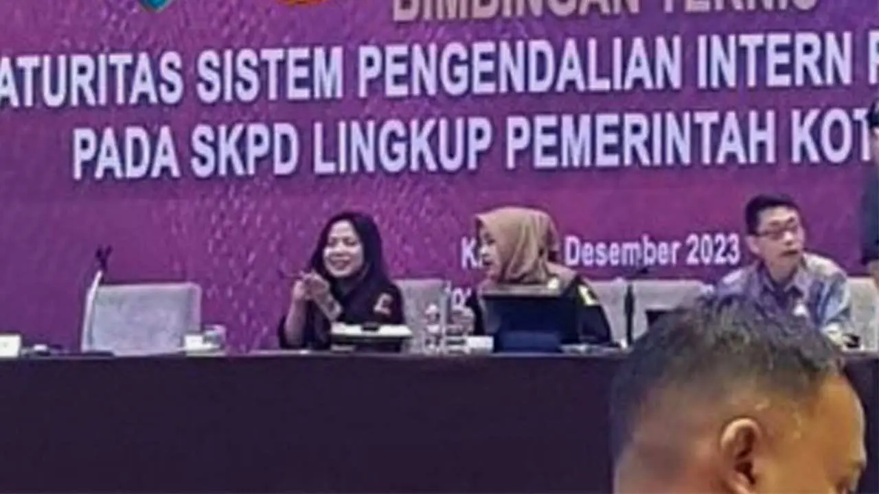 Sekdis Pertanahan Kota Makassar Ikuti Bimtek Maturitas SPIP