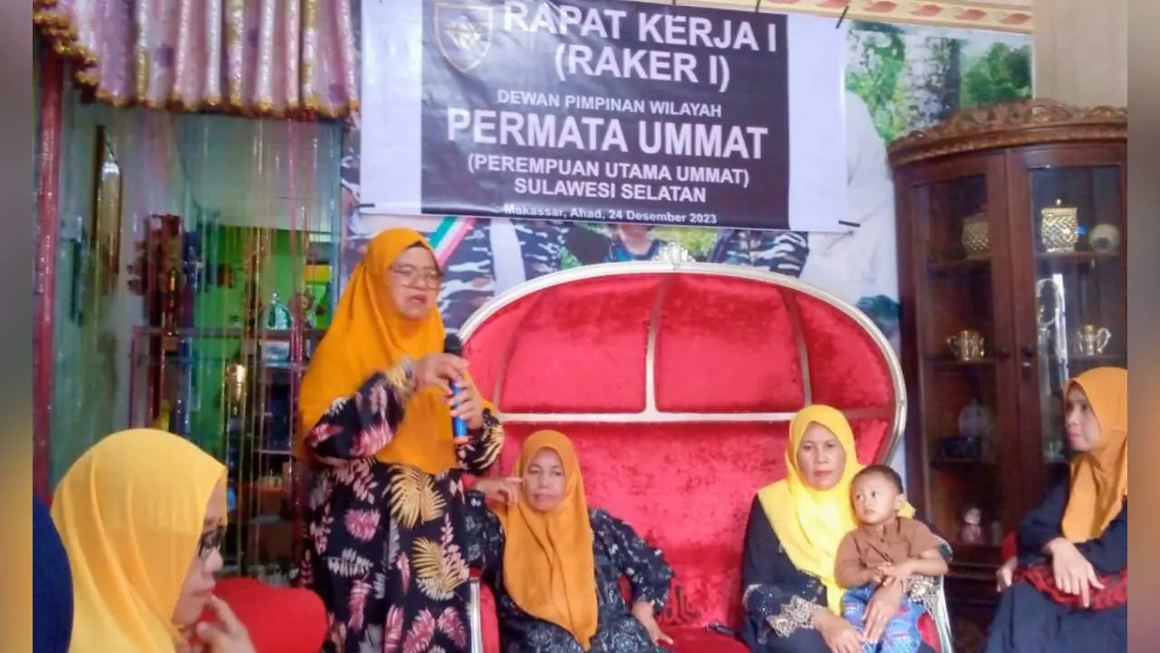 Raker I DPW Permata Ummat Sulsel Putuskan Akan Gelar Pelatihan Kewirausahaan