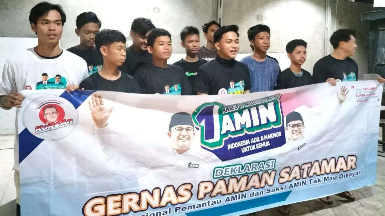 Giliran Relawan AMIN di Palopo-Wajo Deklarasi Siap Jadi Saksi Tak Dibayar