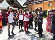 Kirab Obor Porkot VIII Makassar Singgahi Ujung Tanah