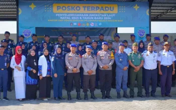 Libur Nataru, Syahbandar Pangkep Dirikan Posko Terpadu