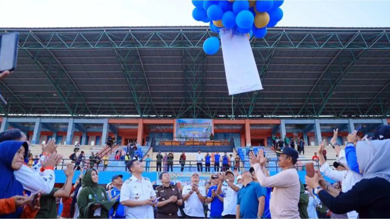 Bupati Pangkep Buka Secara Resmi Porak 2023