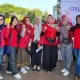 Distan Makassar Ikuti Lomba Tarik Tambang, Terompang dan Lari Karung di Porseni HUT Korpri ke-52