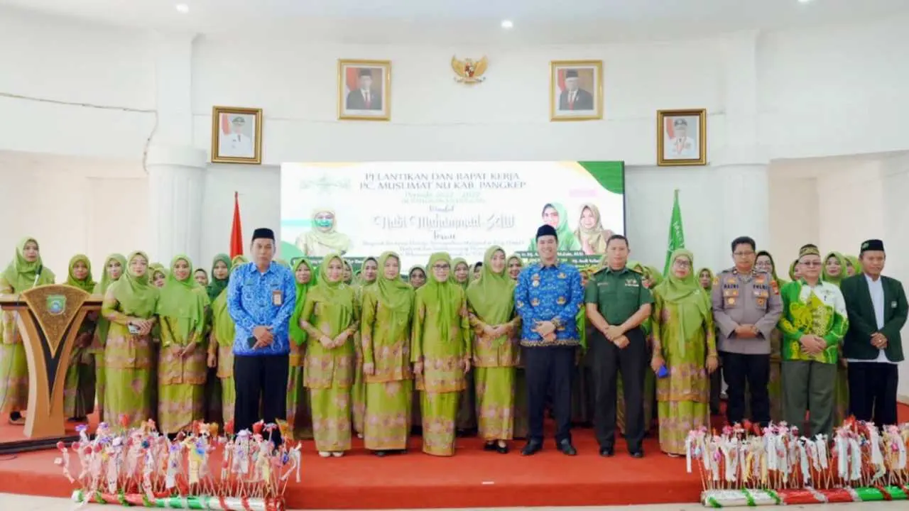 Bupati Pangkep Ajak Pengurus Cabang Muslimat NU Sinergi Atasi Stunting