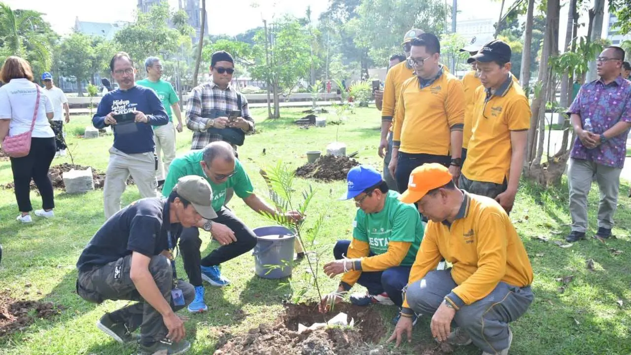 Istiqlal Global Fund Gandeng Mitra Bisnis Hijaukan Masjid Istiqlal