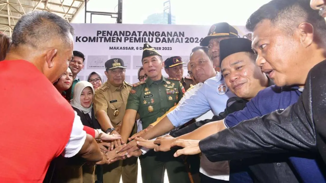 Apel Siaga Bawaslu se-Sulsel, Pj Gubernur Bahtiar Ajak Semua Stakeholder Wujudkan Pemilu Damai