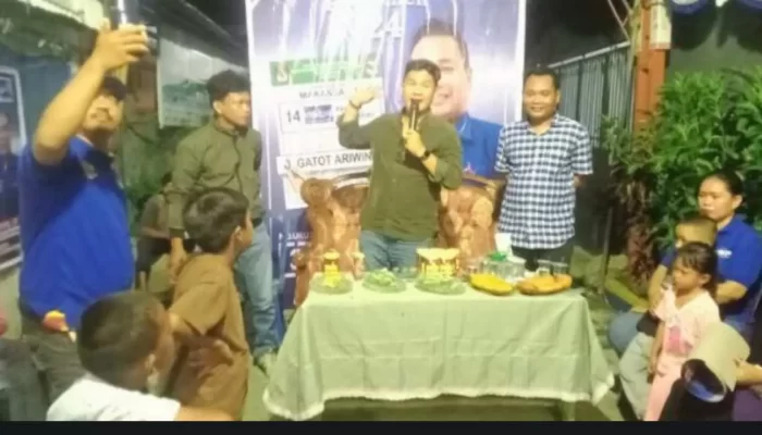 Wakil Ketua DPRD Makassar, Adi Rasyid Ali Hadiri Sosialisasi Caleg Bersama Warga