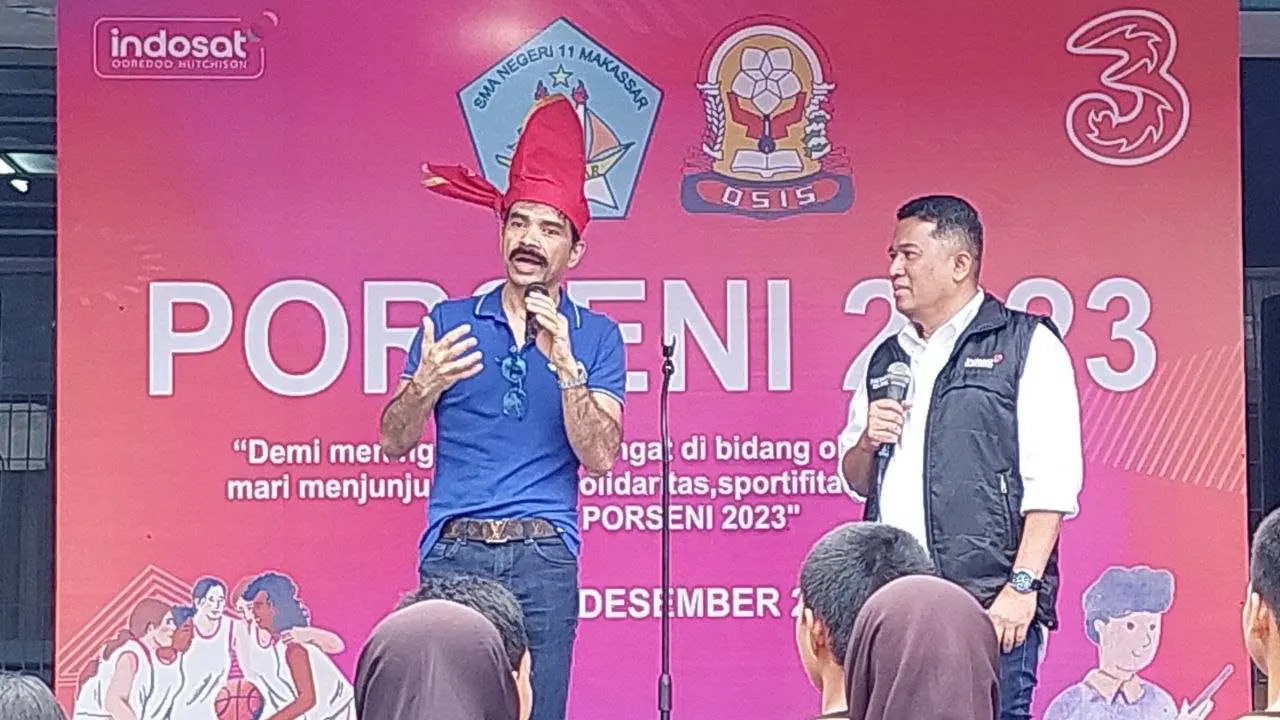 Tri Gelar Program Goes to School, Dorong Gen Z Berekspresi Lebih Kreatif-Positif di Dunia Digital