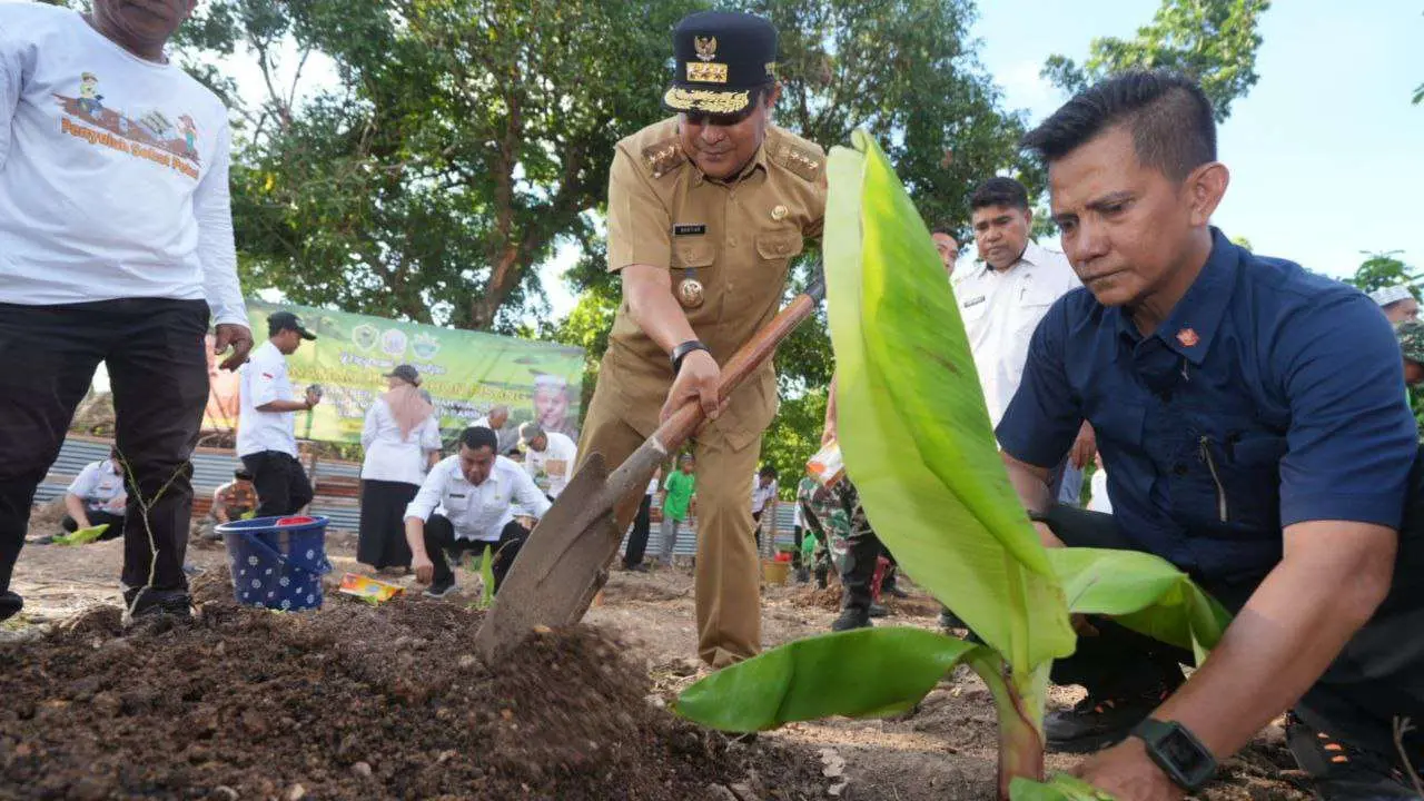 Pimpinan Ponpes DDI Mangkoso Dukung Budidaya Pisang Cavendish, Sejalan Program Pesantren