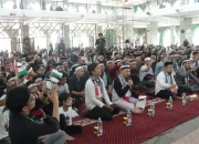 Ribuan Peserta Munajat Bela Palestina di Makassar Serukan Boikot Produk Israel dan Ikut Gerakan Julid Fisabilillah