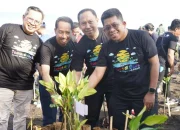 PT Semen Tonasa & Pemkab Buleleng Tanam 7000 Mangrove di Kawasan Pantai Pidada