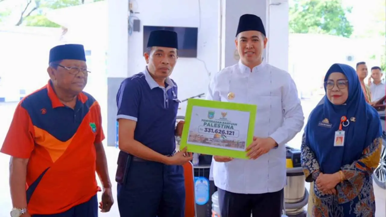 Baznas Pangkep Berhasil Kumpulkan Donasi untuk Palestina Rp331.626.121