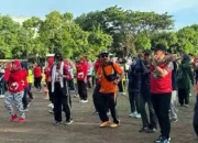 Peringatan HGN ke-78, Camat Rapocini Gelar Senam Baik untuk Semua