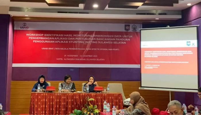 Pemprov Sulsel – USAID ERAT Susun Manual Book Penggunaan Aplikasi Inzting