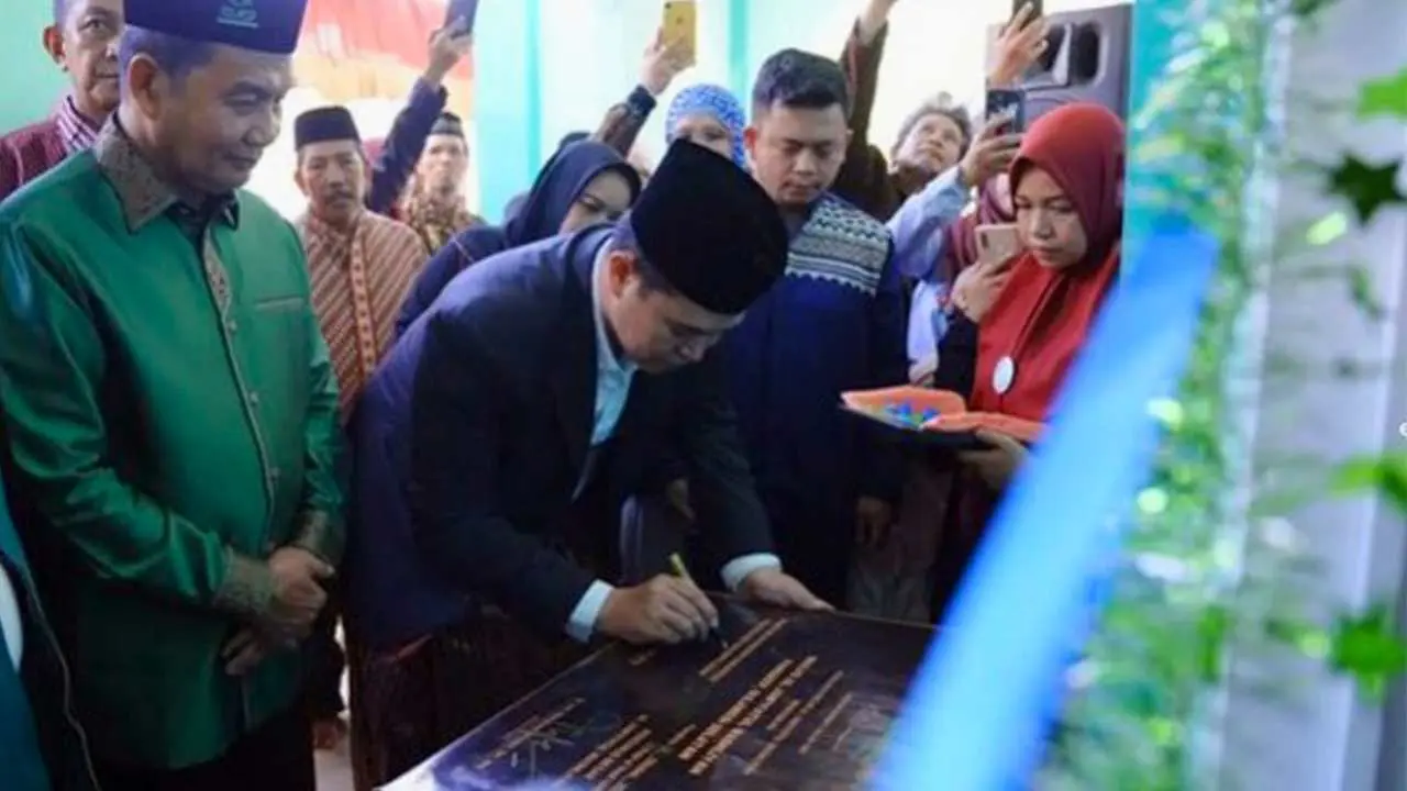 Bupati Pangkep Resmikan Masjid Al Washliyah di Kampung Tamanroja