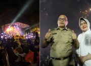 Indira Yusuf Ismail Lewati Pergantian Tahun Bersama Warga Kota Makassar