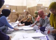 KPU Pangkep Temukan Ratusan Surat Suara Pemilu 2024 Rusak