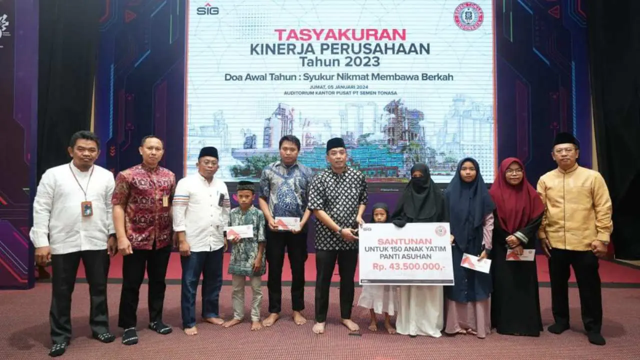 Dirut PT Semen Tonasa Rilis Kinerja Perusahaan Alami Pertumbuhan, Asruddin Ajak Karyawan Bersyukur