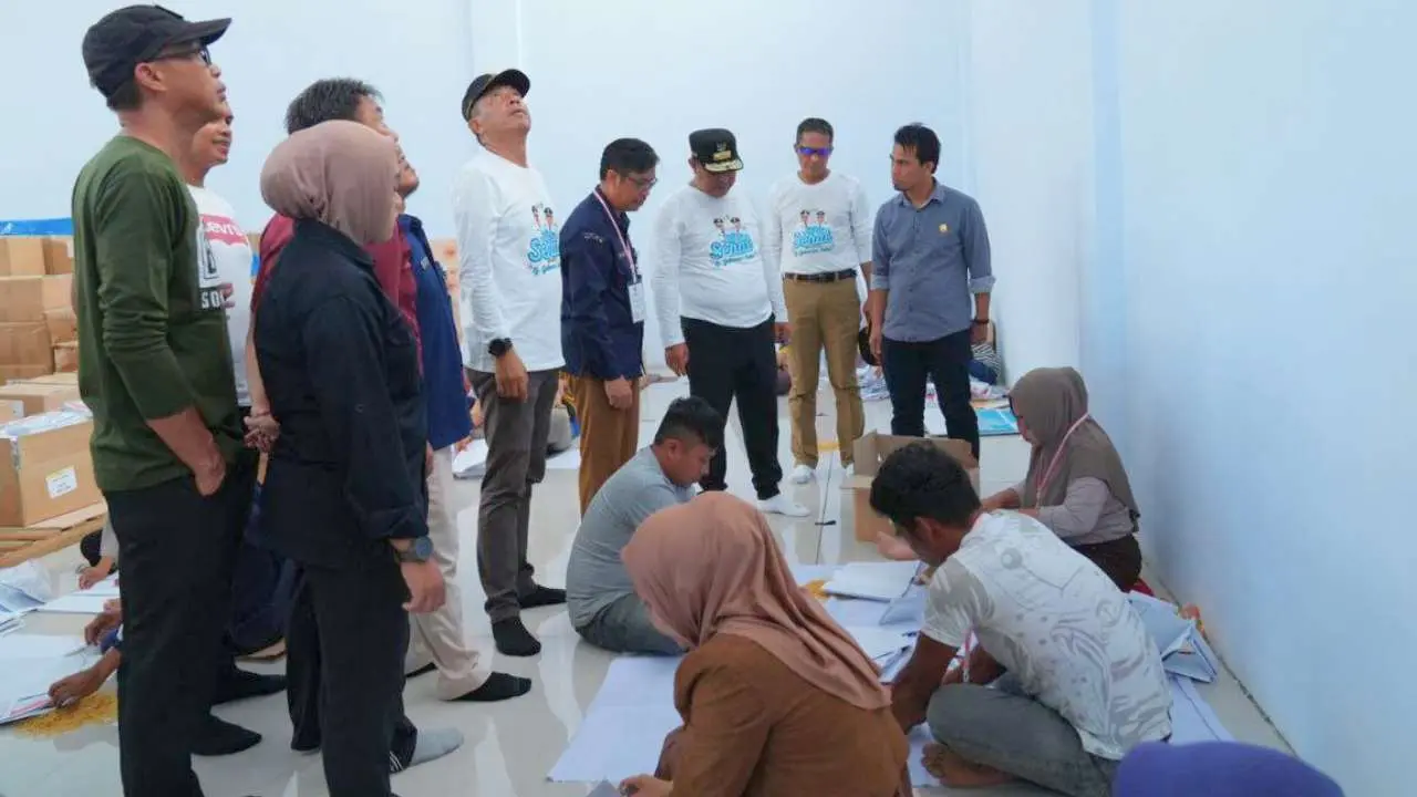 Logistik Pemilu di KPU Kota Parepare Sudah Lengkap