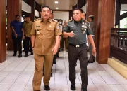 Silaturahmi dengan Forkopimda, Pj Gubernur Sulsel-Pangdam XIV Hasanuddin Perkuat Sinergitas