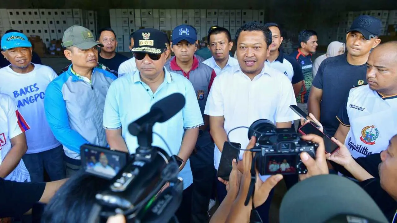 Pj Gubernur Bahtiar Baharuddin Pantau Persiapan Pemilu 2024 di Bone
