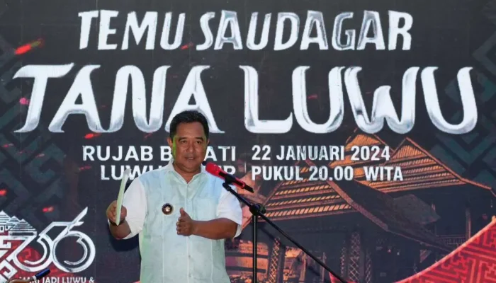 Pj Gubernur Sulsel Harap Saudagar Tana Luwu Pulang Kampung Berinvestasi
