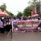Tingkatkan Partisipasi Perempuan dalam Pemilu, DPPPA-KPU Makassar Bagikan Brosur Agar Tak Golput