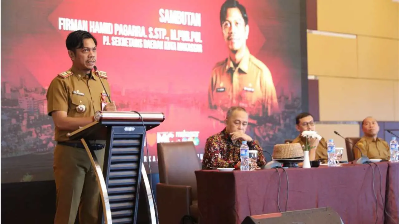 Penjabat Sekda Kota Makassar, Firman Hamid Pagarra