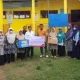 SLB Yayasan Cahaya Mulia Ramah Terima Bantuan Mesin Jahit-Laptop dari Semen Tonasa