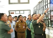 Pj Sekda - Pangdam XIV Hasanuddin Kunker di War Room Kodim 1408 Makassar