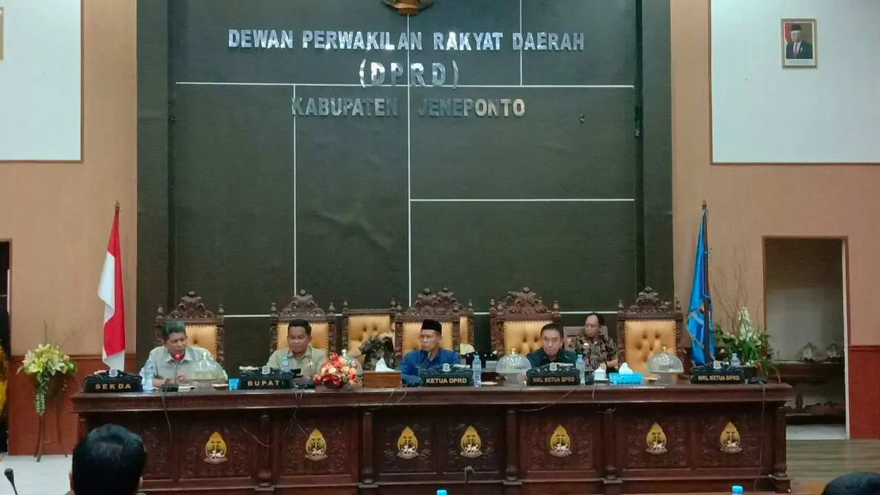 Bentuk Sinergitas Eksekutif-Legislatif, Pj Bupati Jeneponto Silaturahmi dengan DPRD, Bahas Ini