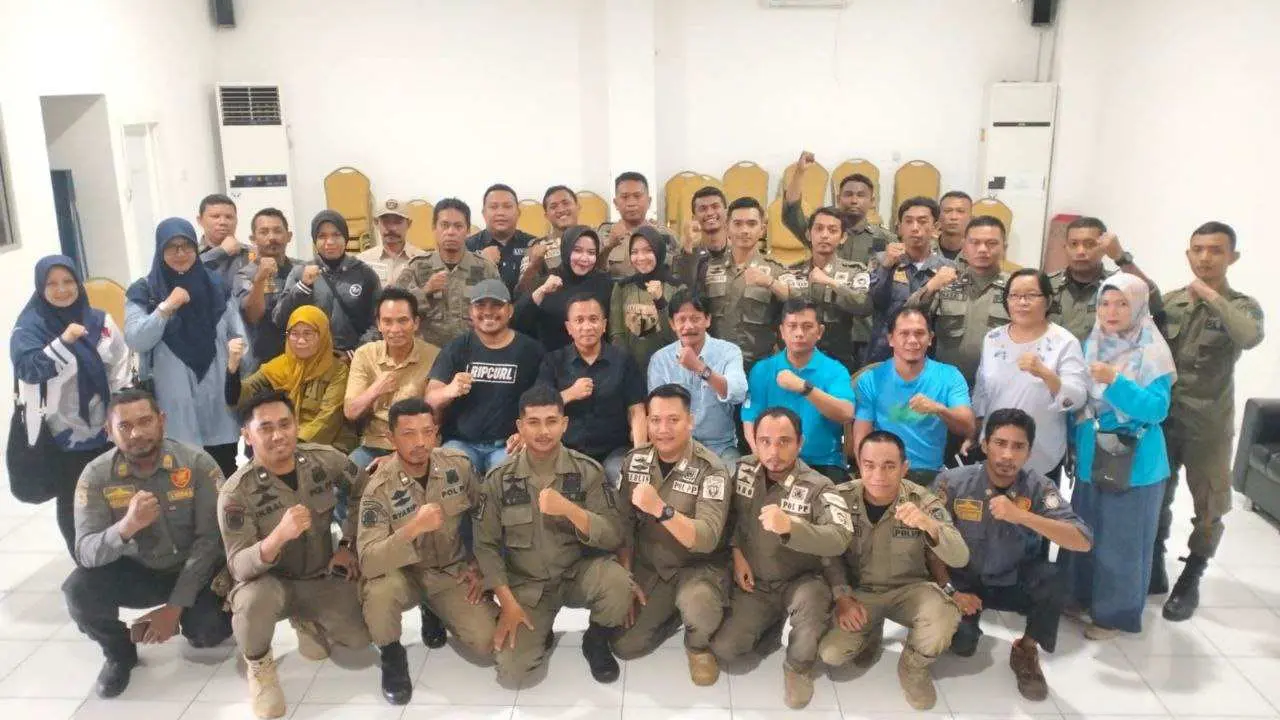 Plt Kasatpol Makassar Kunjungi Personil di Biringkanaya-Tamalanrea