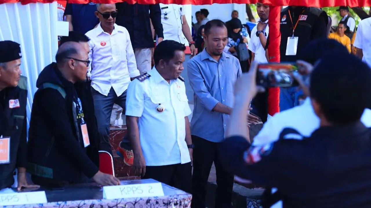 Jelang Pemilu, KPU Jeneponto Gelar Simulasi Pemungutan-Penghitungan Suara, Ini Kata Sapriadi