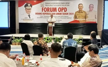 Melalui Forum OPD, Kadiskop Sulsel Mendorong Pemanfaatan KUR bagi UKM Bisa Terserap 10 Melalui Forum OPD, Kadiskop Sulsel Mendorong Serapan KUR bagi UKM