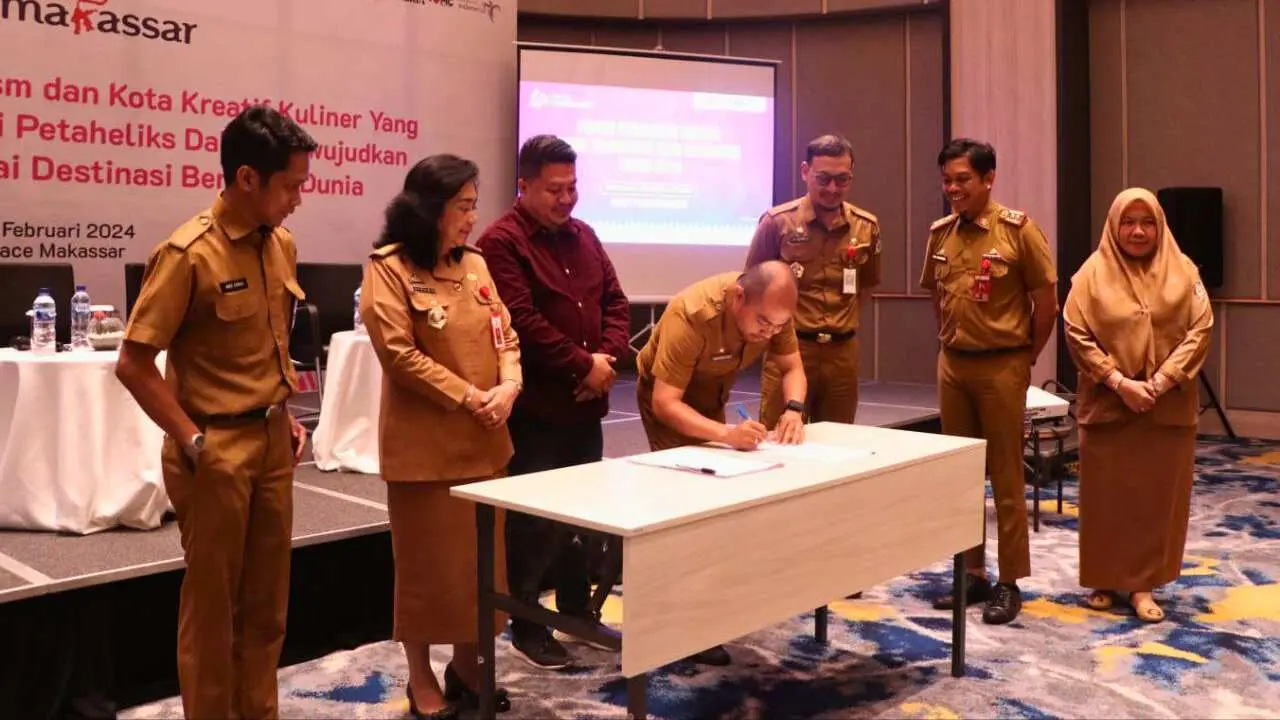 Pj Sekda Apresiasi Kinerja Dinas Pariwisata, Segera Launching Tagline Makassar Waterfront City Festival